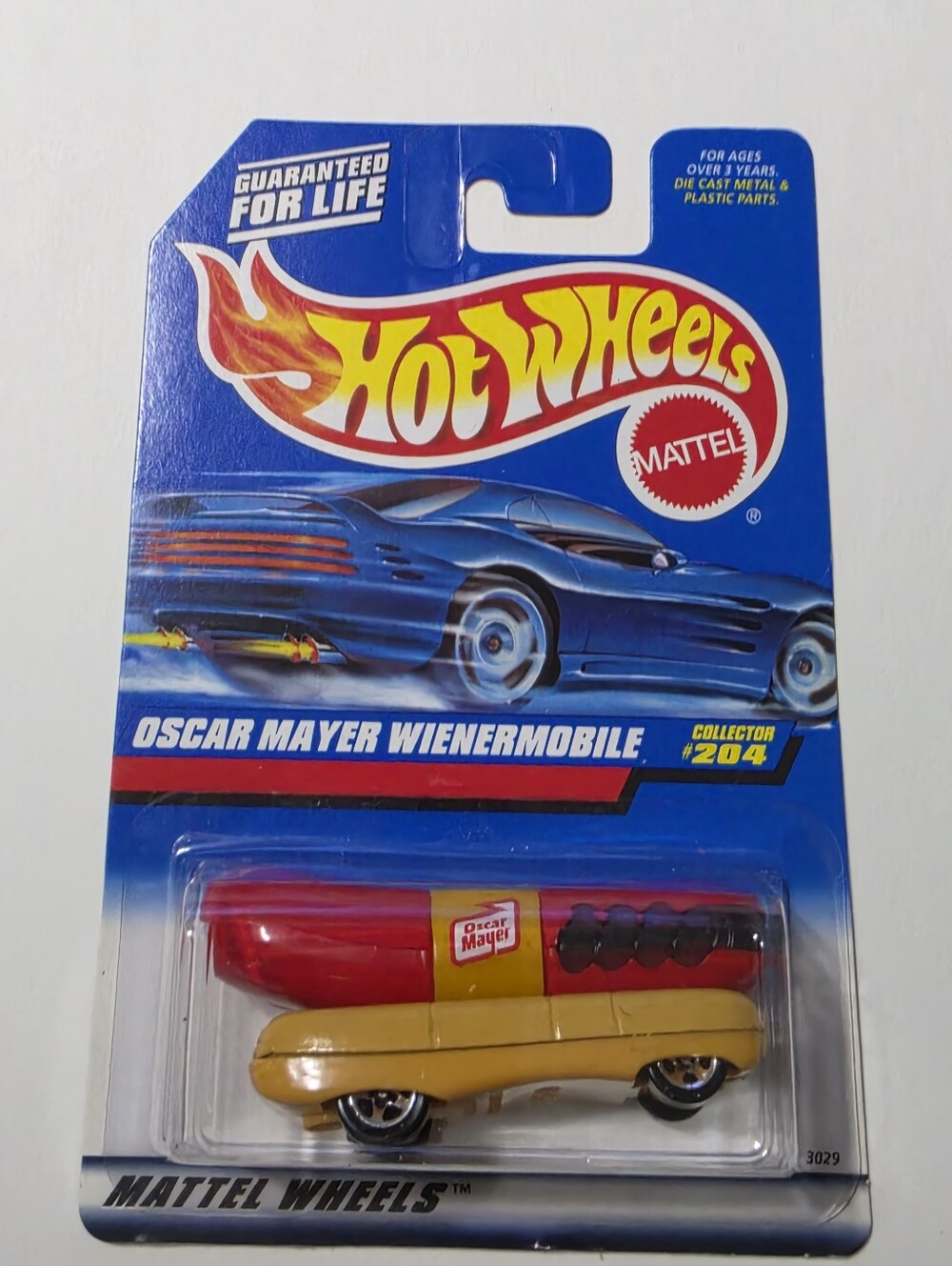 1997 Hot Wheels Oscar Mayer Weinermobile 204 NEW Vintage Sealed - Picture 2 of 10